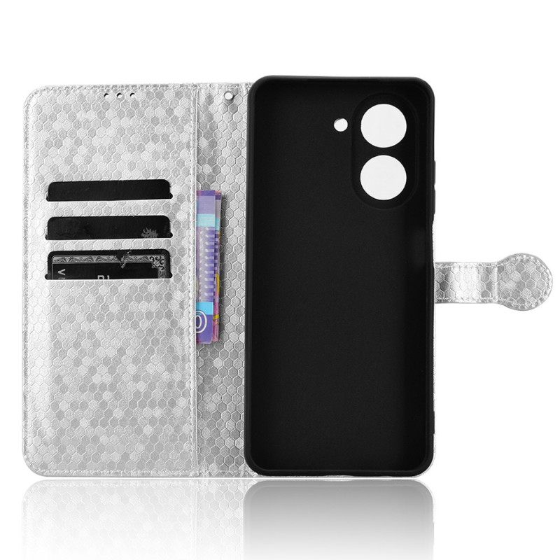 Leren Hoesje Poco C71 Glanzend Bescherming Hoesje