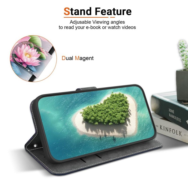 Leren Hoesje Poco C71 Lotus Bescherming Hoesje