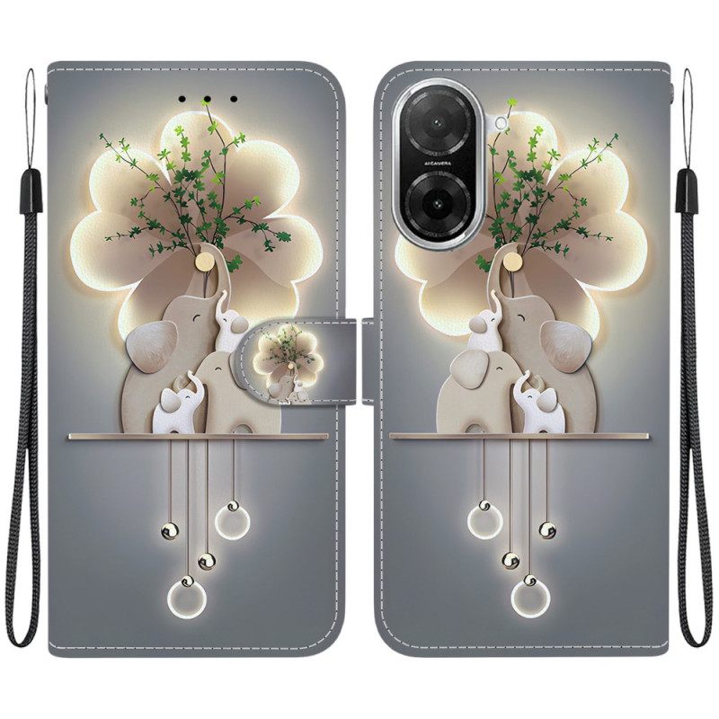 Leren Hoesje Poco C71 Olifant