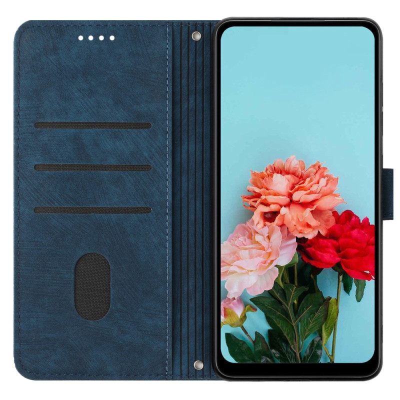 Leren Hoesje Poco C71 Retro Design