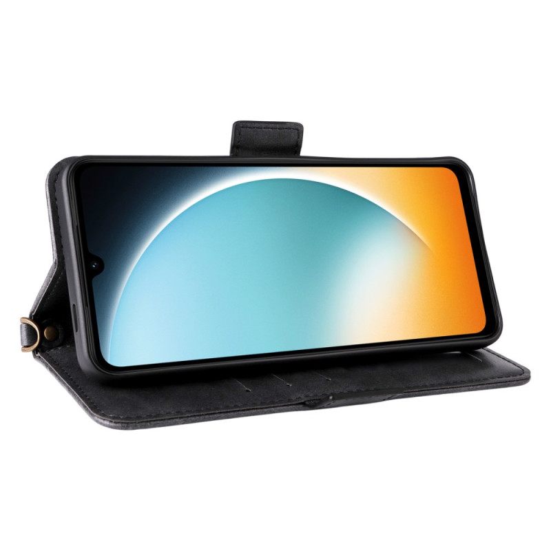 Leren Hoesje Poco C71 Schoudertasje Bescherming Hoesje