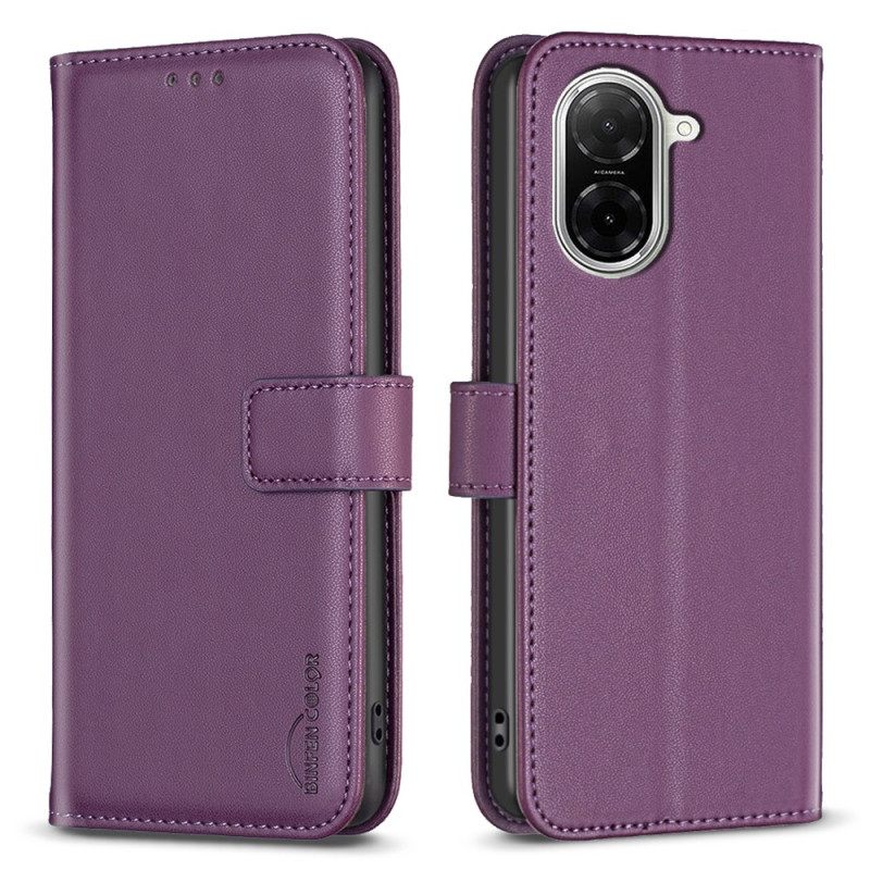 Leren Hoesje Voor Poco C71 Binfen Color Kunstleer