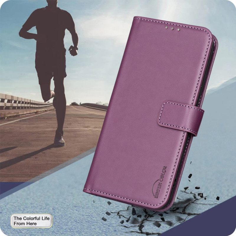 Leren Hoesje Voor Poco C71 Binfen Color Kunstleer