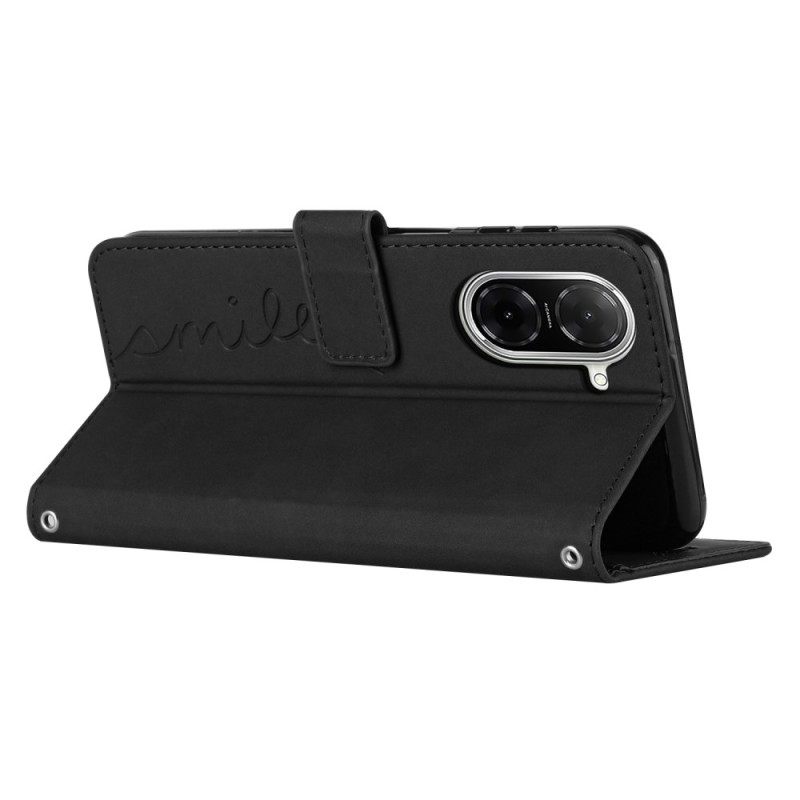 Leren Hoesje Voor Poco C71 Smile