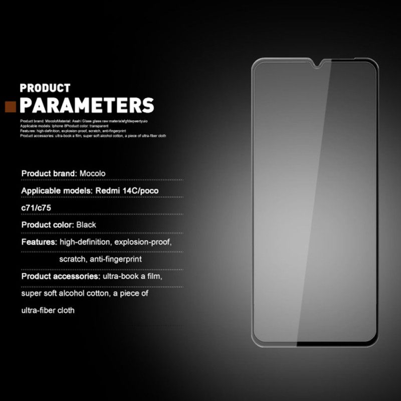 Volledig Schermbeschermer Van Gehard Glas Voor Poco C71 Mocolo