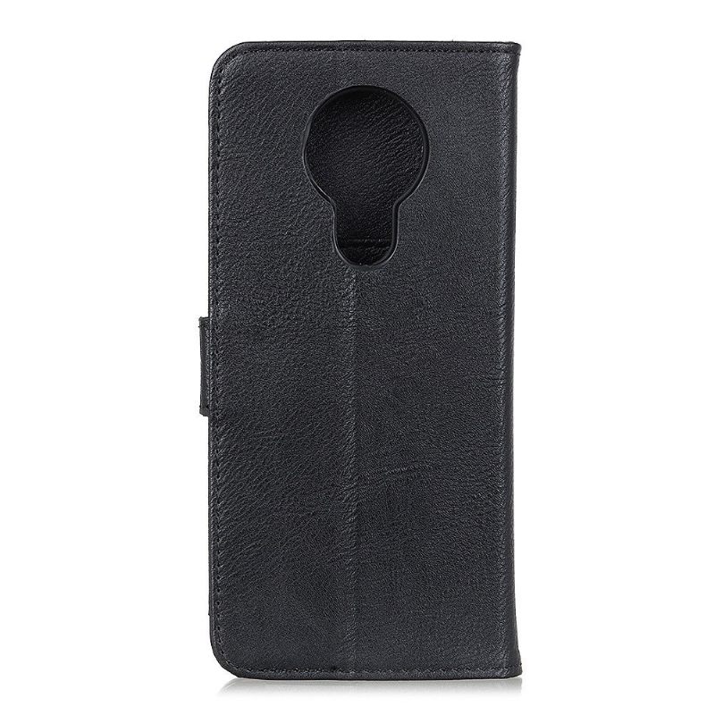 Flip Case voor Nokia 5.3 Khazneh Leder Effect Kaarthouder