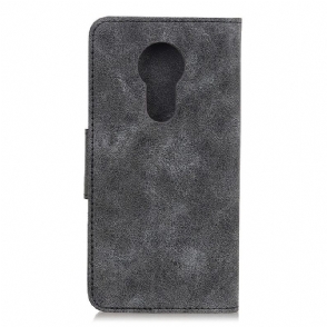 Folio-hoesje voor Nokia 5.3 Anti-fall Edouard Kunstleer Vintage