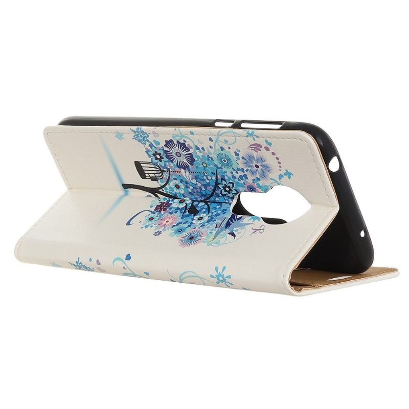 Folio-hoesje voor Nokia 5.3 Blauwe Boom
