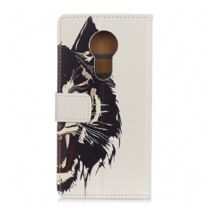Folio-hoesje voor Nokia 5.3 Felle Tijger
