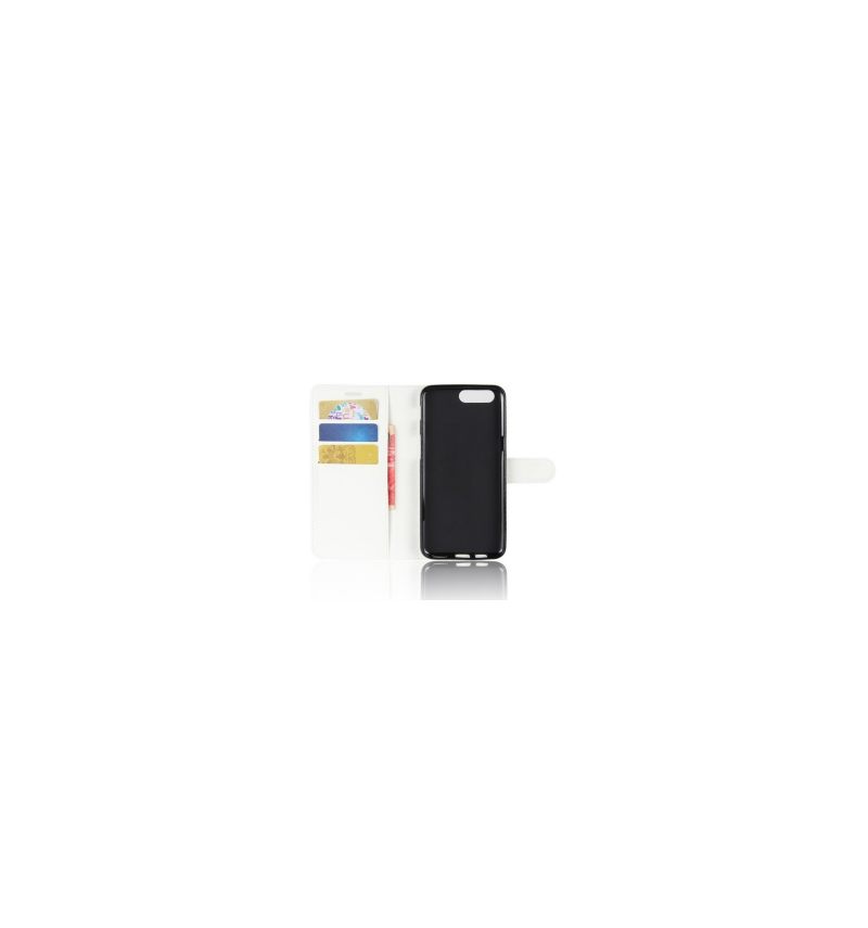 Folio-hoesje voor OnePlus 5 Leerstijl