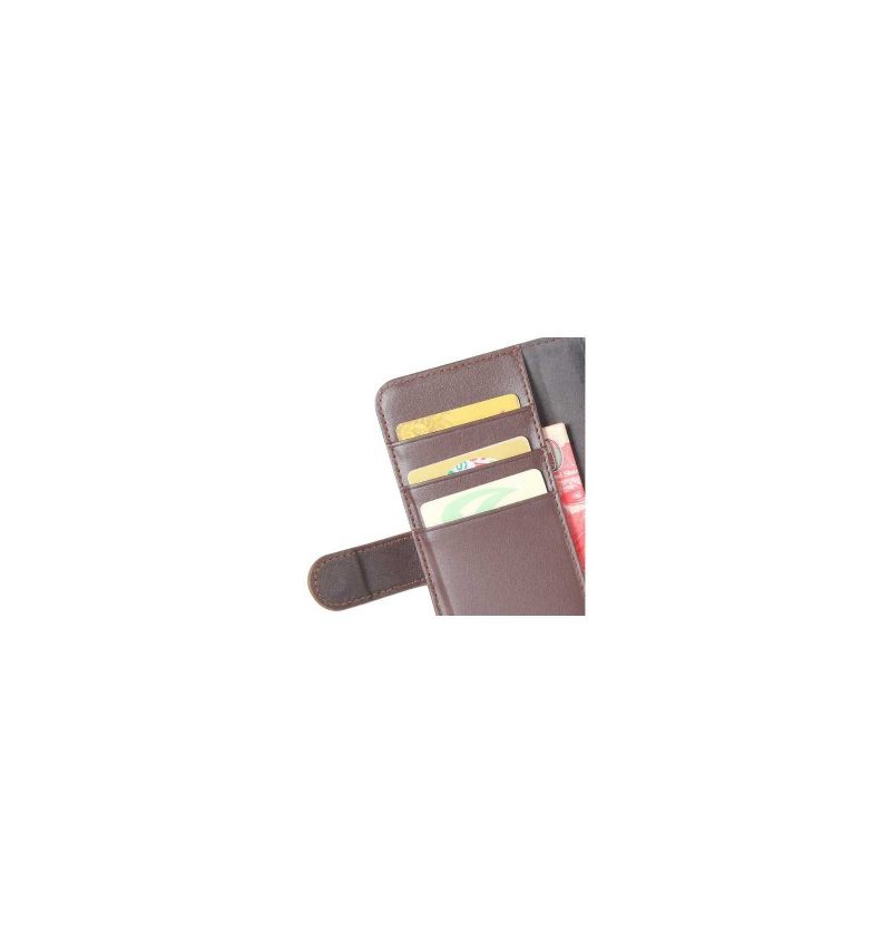 Folio-hoesje voor OnePlus 5 Premium Leder - Bruin