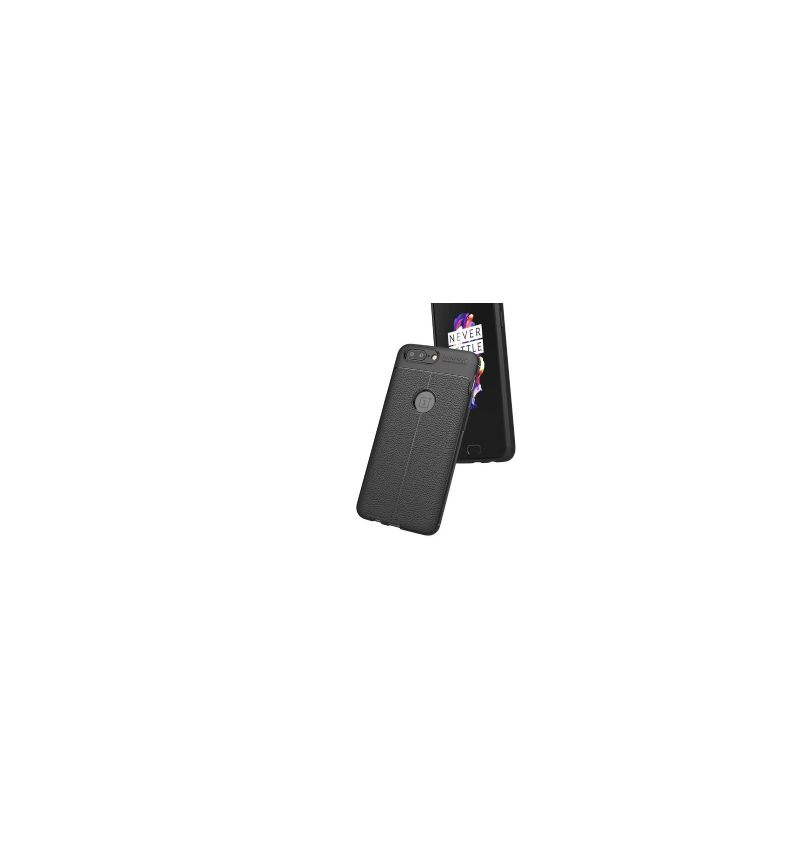 Hoesje voor OnePlus 5 Litchi Textuur Leer