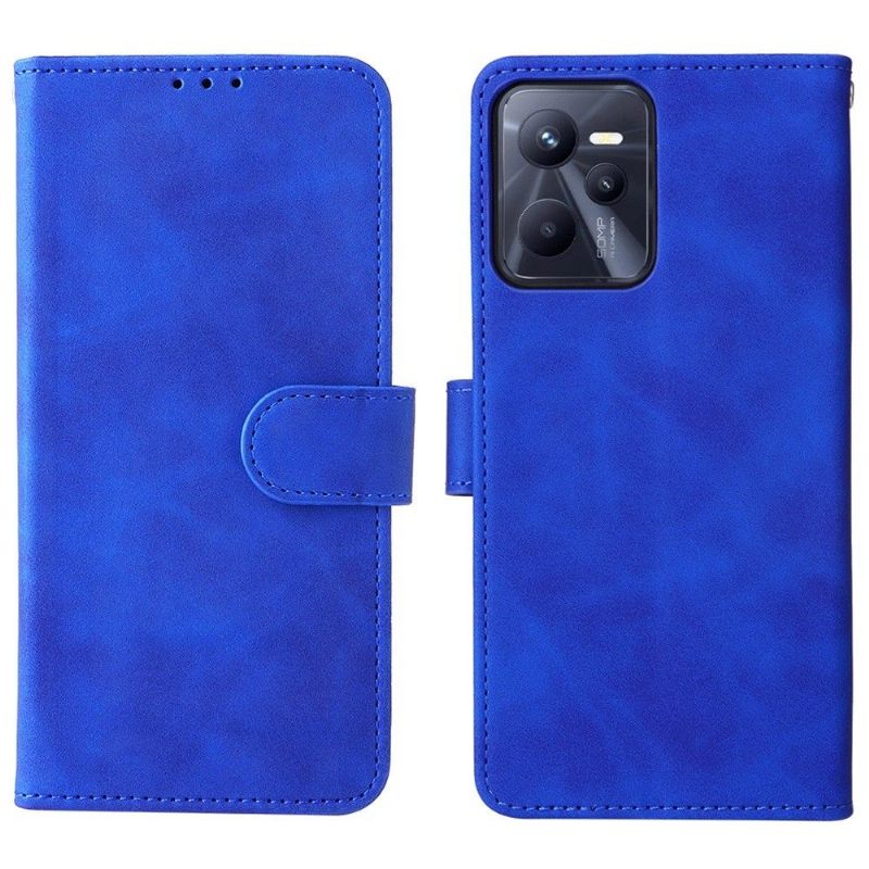 Flip Case voor Realme C35 Zachte Aanraking