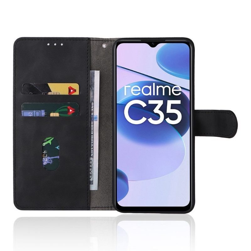 Flip Case voor Realme C35 Zachte Aanraking