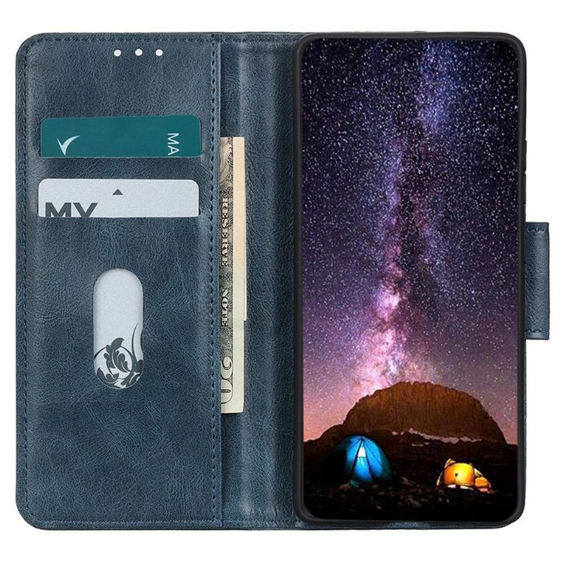 Folio-hoesje voor Realme C35 Faux Leather Folio Stand Functie
