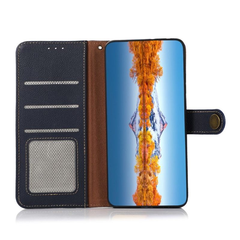 Leren Hoesje voor Realme C35 Khazneh Klassiek Leer