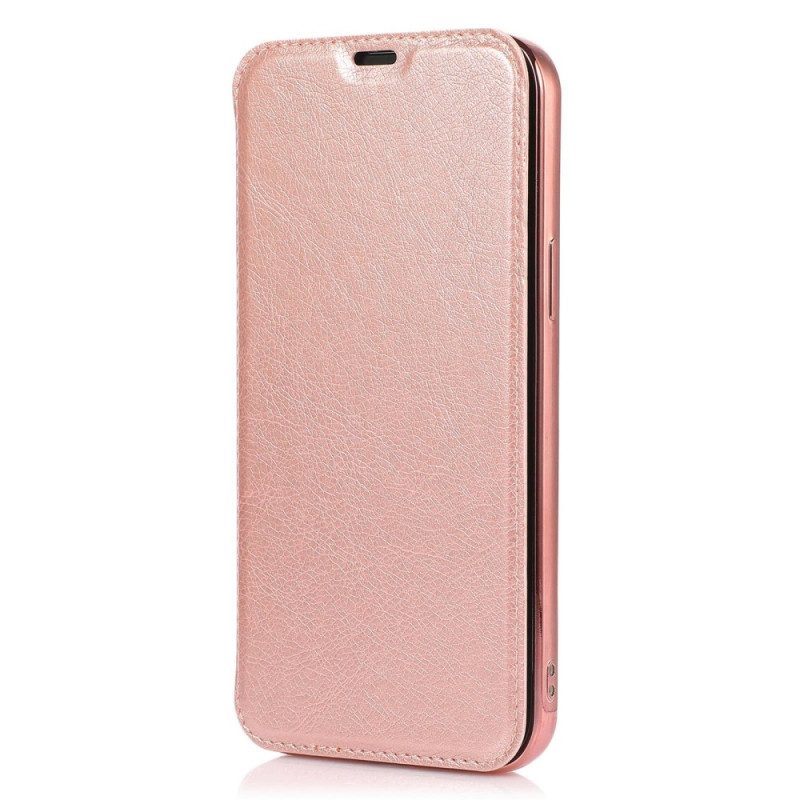 Bescherming Hoesje voor iPhone 14 Pro Folio-hoesje Kaarthouder Van Imitatieleer