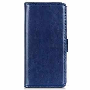 Leren Hoesje voor iPhone 14 Pro Imitatie Lakleer