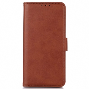 Leren Hoesje voor iPhone 14 Pro Mat Kunstleer