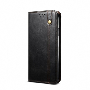 Bescherming Hoesje voor Samsung Galaxy S20 Plus / S20 Plus 5G Folio-hoesje Gewaxt Kunstleer