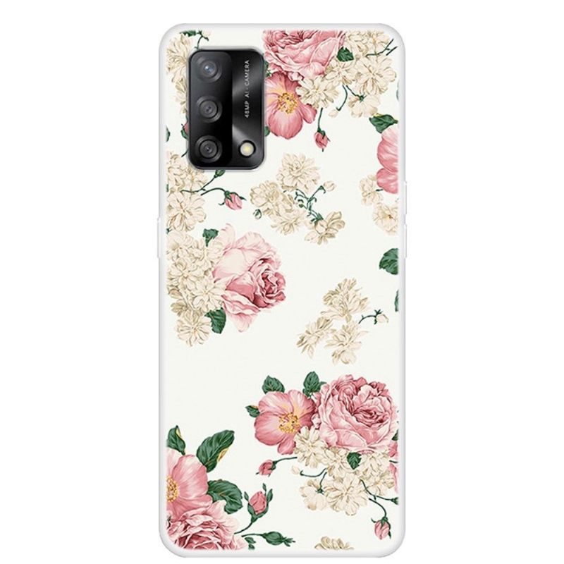 Hoesje voor Oppo A74 4G Bloemen