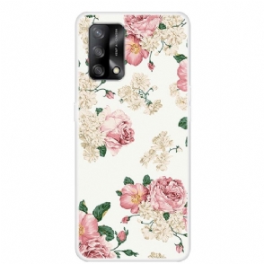 Hoesje voor Oppo A74 4G Bloemen