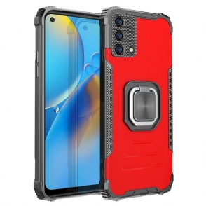 Hoesje voor Oppo A74 4G Robuuste Darius Met Roterende Ring
