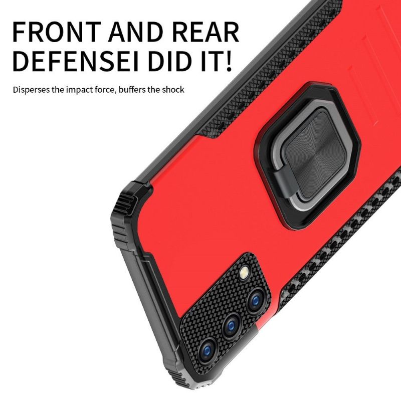 Hoesje voor Oppo A74 4G Robuuste Darius Met Roterende Ring