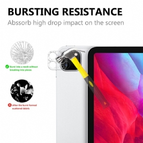 iPad Pro 12.9 (2020) - 2 Films Van Gehard Glas Voor Achteruitrijcameralens
