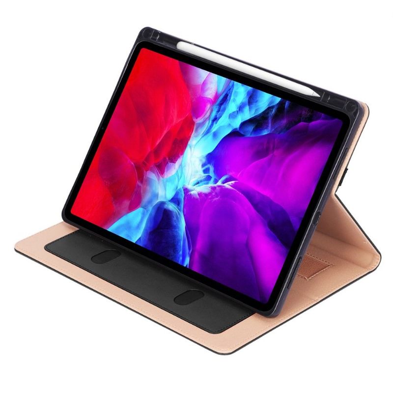 iPad Pro 12.9 (2020) Kunstleer Hoes Met Handvat