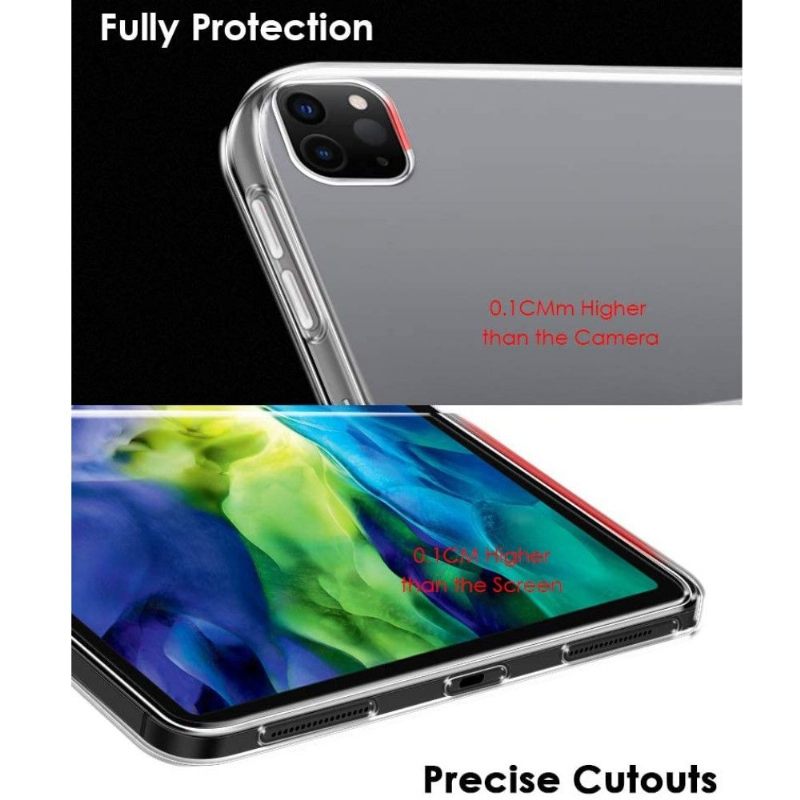 iPad Pro 12.9 (2020) Transparante Gelhoes