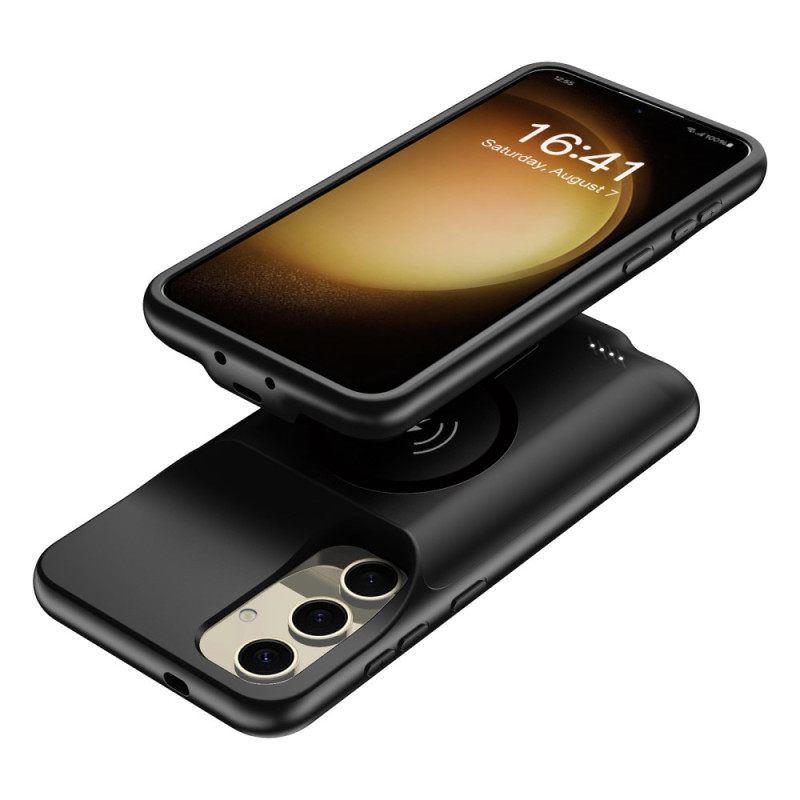 10000mah Batterijhouder Voor Samsung Galaxy S25 Externe Oplader Met Magnetische Bevestiging