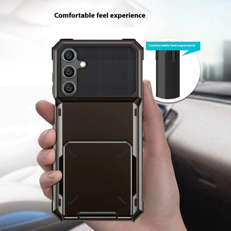 Case Hoesje Samsung Galaxy S25 5g Telefoonhoesje Geïntegreerde Kaarthouder