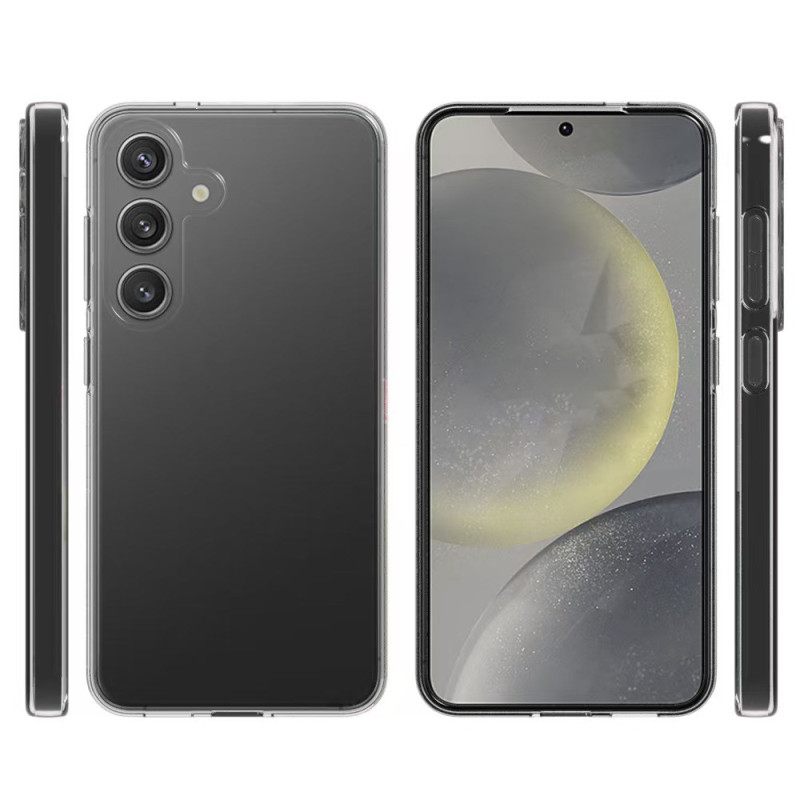 Cover Hoesje Samsung Galaxy S25 5g Telefoonhoesje Anti-vingerafdruk Transparant