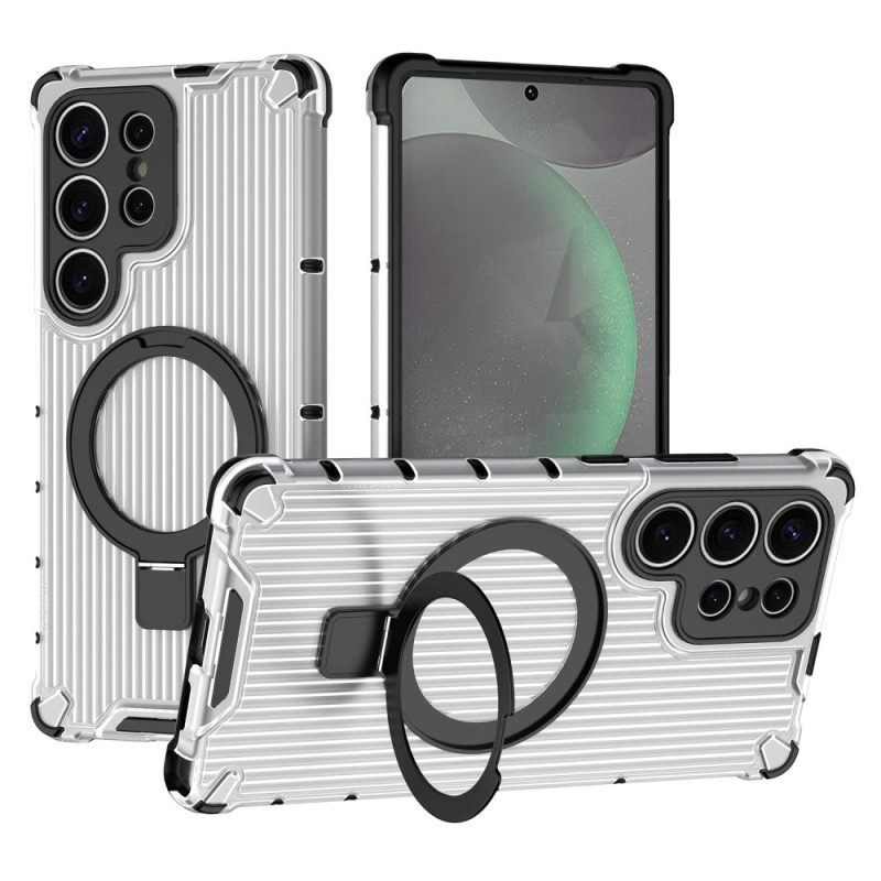 Cover Hoesje Samsung Galaxy S25 5g Telefoonhoesje Magsafe-compatibel Doorschijnend