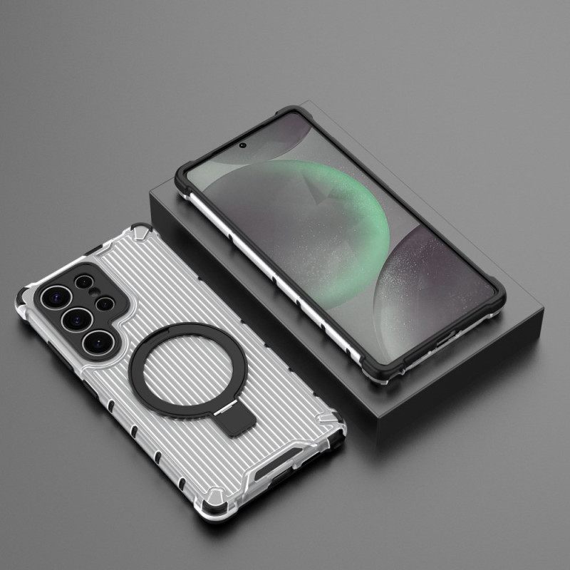 Cover Hoesje Samsung Galaxy S25 5g Telefoonhoesje Magsafe-compatibel Doorschijnend