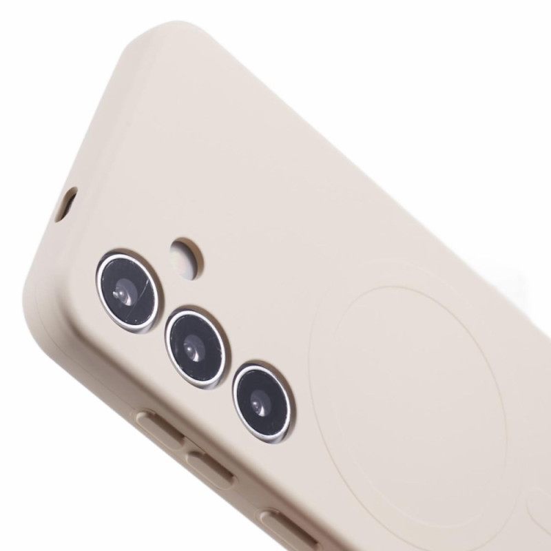 Cover Hoesje Samsung Galaxy S25 5g Telefoonhoesje Magsafe-compatibel Siliconen