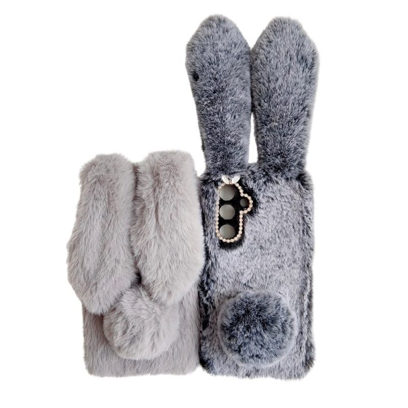 Cover Hoesje Samsung Galaxy S25 5g Telefoonhoesje Pluche Konijn