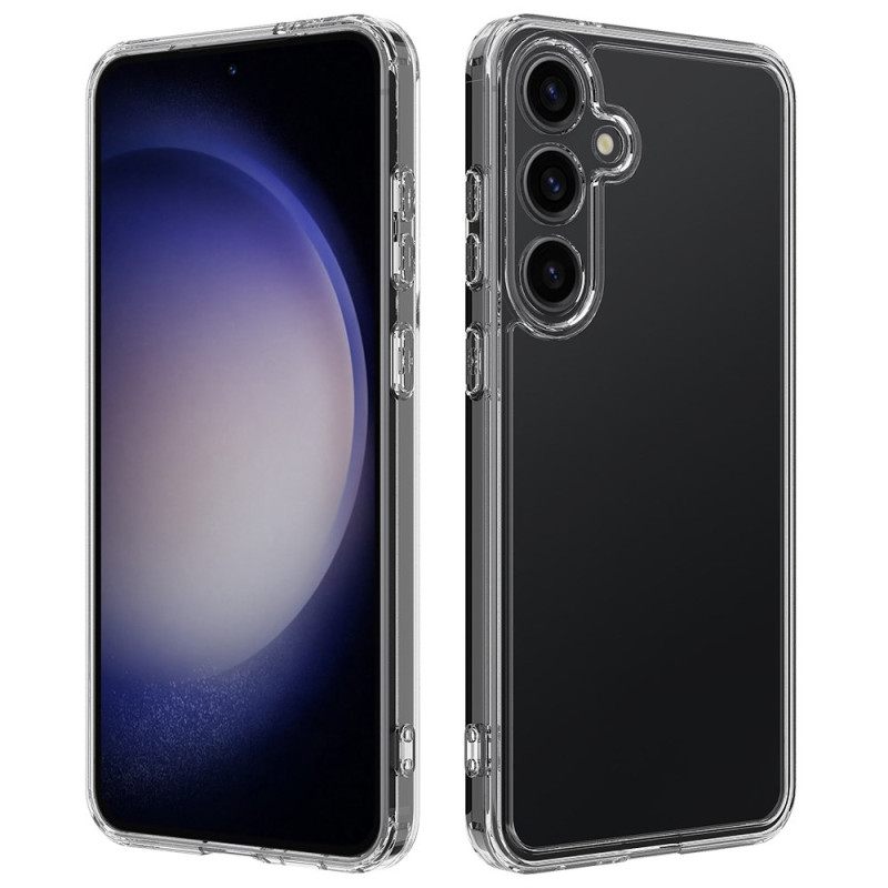 Cover Hoesje Samsung Galaxy S25 5g Telefoonhoesje Transparant