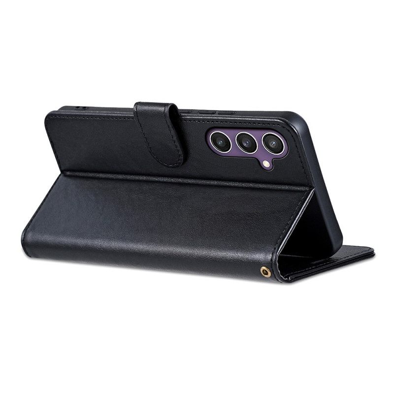 Flip Case Leren Samsung Galaxy S25 5g Azns
