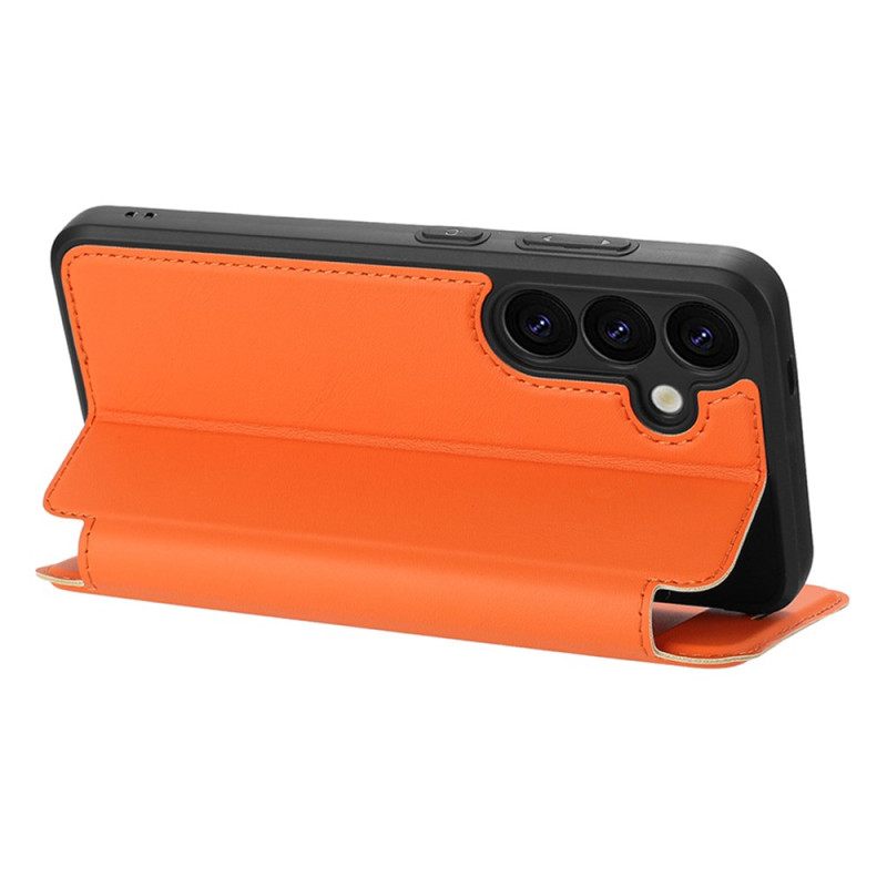 Folio-hoesje Samsung Galaxy S25 5g Magnetische Sluiting En Kaartsleuven