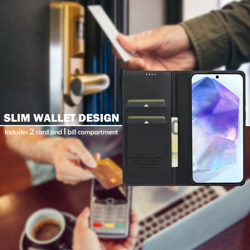 Folio-hoesje Samsung Galaxy S25 5g Telefoonhoesje Lc.imeeke