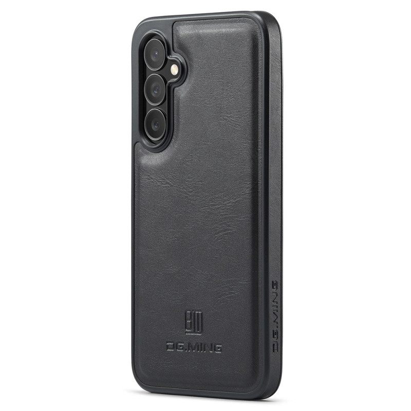 Hoesje Samsung Galaxy S25 5g Dg.ming Lederlook Bescherming Hoesje