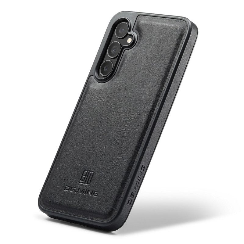 Hoesje Samsung Galaxy S25 5g Dg.ming Lederlook Bescherming Hoesje