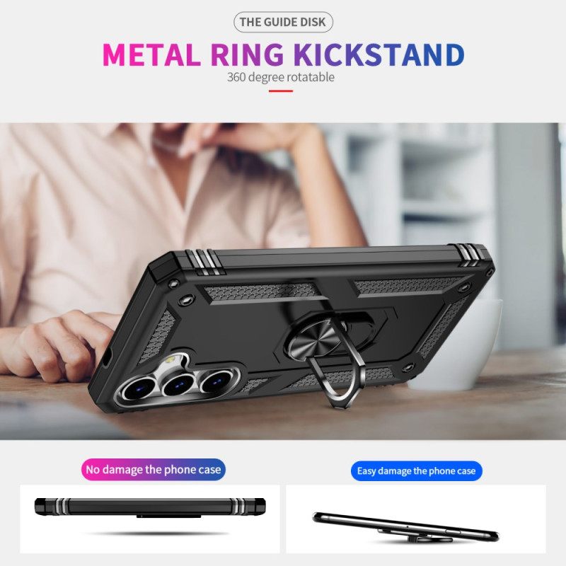 Hoesje Samsung Galaxy S25 5g Draaibare Ringhouder