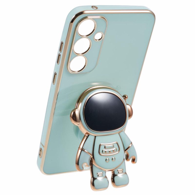 Hoesje Samsung Galaxy S25 5g Geïntegreerde Astronautenstandaard Bescherming Hoesje