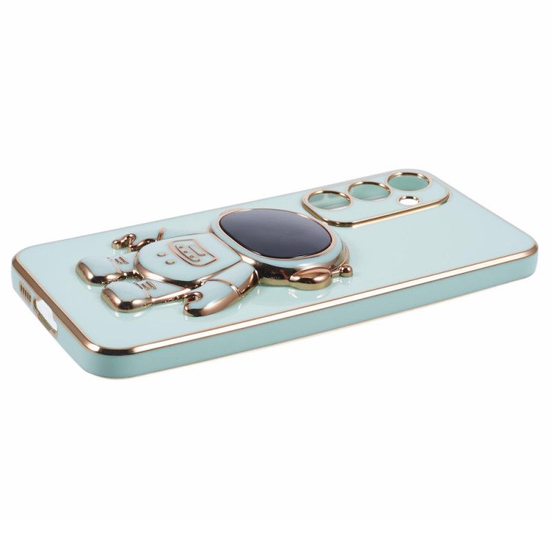 Hoesje Samsung Galaxy S25 5g Geïntegreerde Astronautenstandaard Bescherming Hoesje