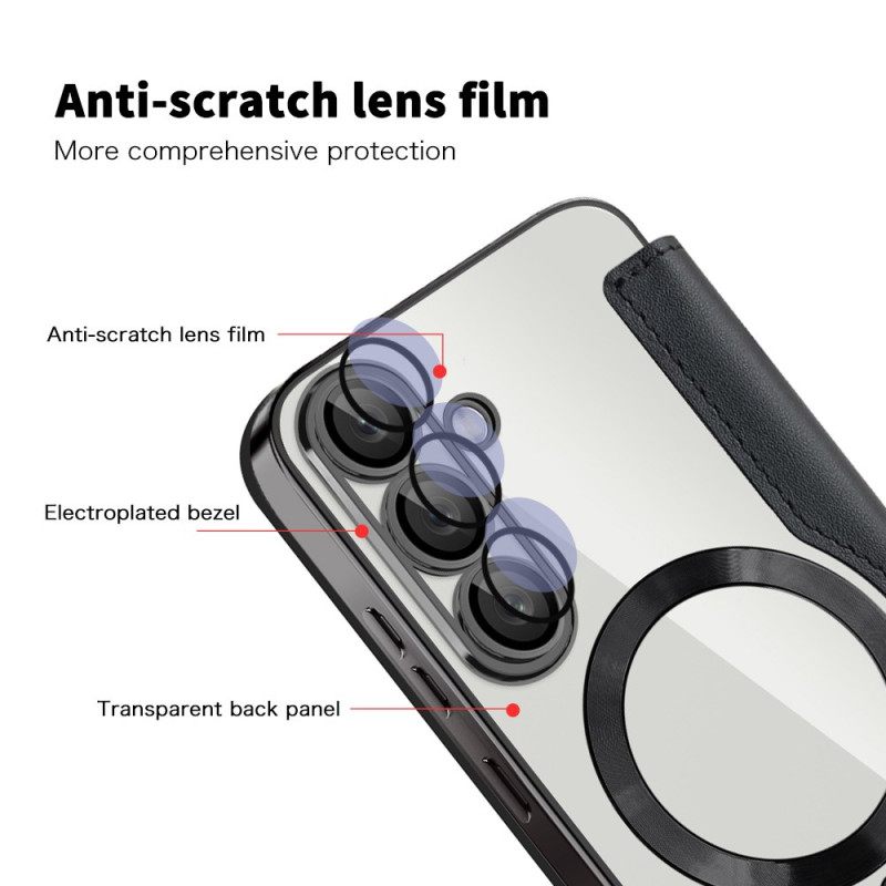 Hoesje Samsung Galaxy S25 5g Gewatteerd Compatibel Met Magsafe