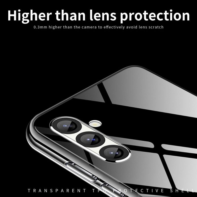Hoesje Samsung Galaxy S25 5g Krasbestendig Transparant Bescherming Hoesje