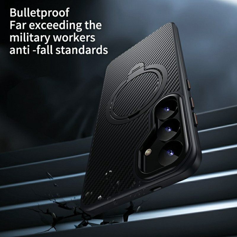 Hoesje Samsung Galaxy S25 5g Magsafe-compatibel Met Ringhouder